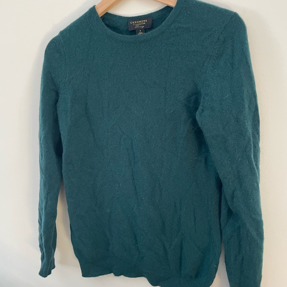 Green Cashmere sweater